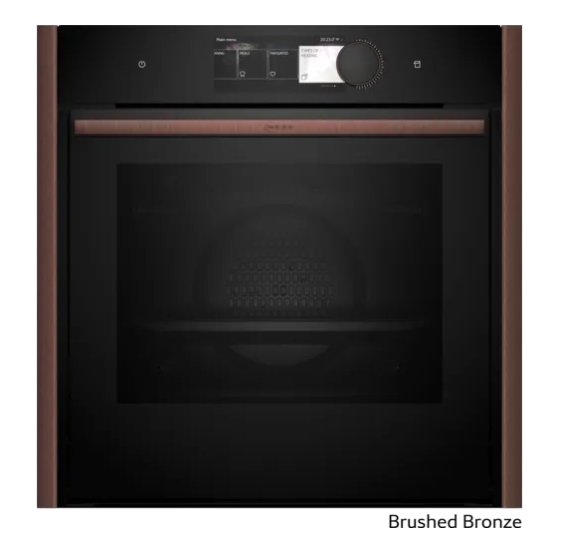 Kombi-Dampovn 60 cm i Brushed Bronze – Neff N90 på udsalg!