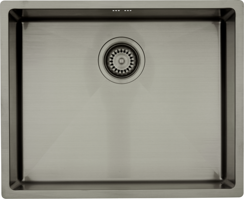 Elegant Lavabo Kubus 500 Soft Gunmetal – Køkkenvask Udsalg