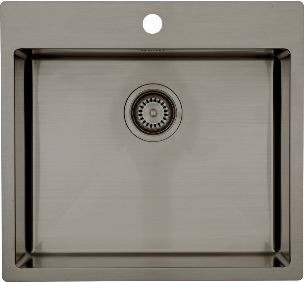 Elegant Lavabo Kubus 540 Soft Gunmetal til Køkkenet