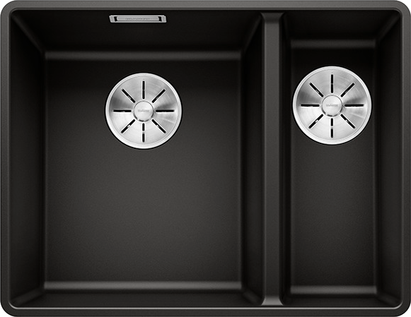 Blanco Subline 340 Uxi Sort Venstre Køkkenvask Tilbud