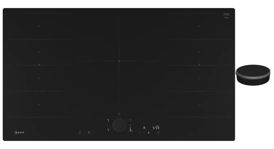 Induktionskogeplade 90 cm – Neff N90 i Anthracite Grey