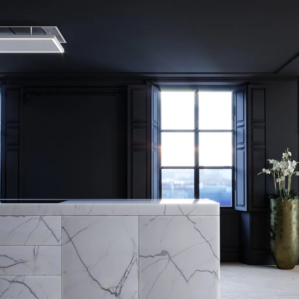 Witt Elevate 90 Loftemhætte - Elegant Hvid Design