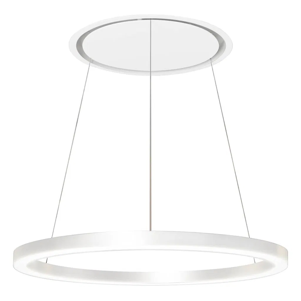 Witt Halo Hvid Loftemhætte – Elegant Køkkenbelysning