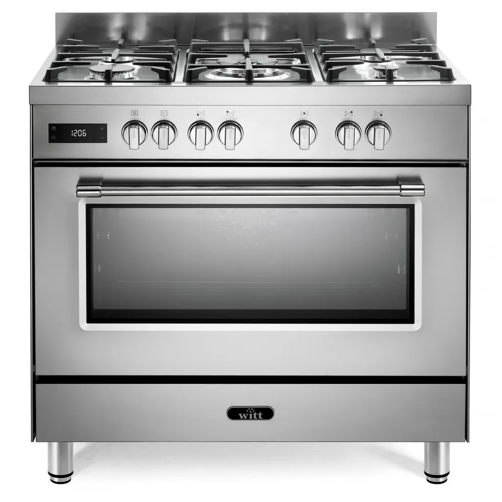 Witt WGC 906 Gaskomfur i Rustfrit Stål til Køkkenet
