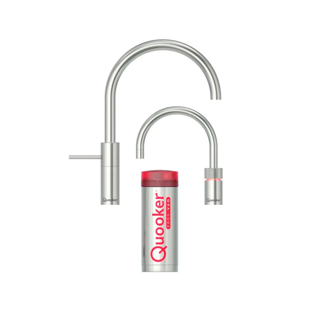 Quooker Nordic Rund Twintaps – Kogende Vandhane Til Køkkenet