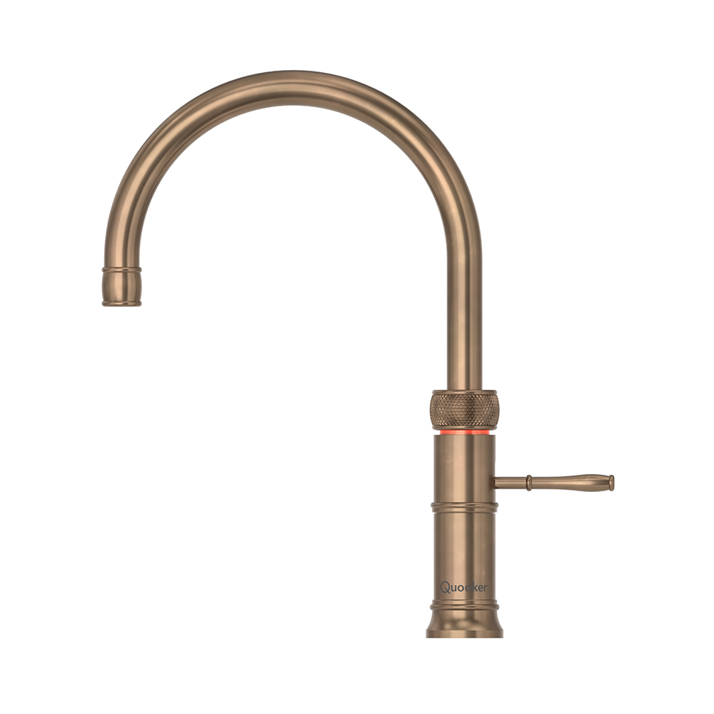 Quooker Classic Fusion Rund – Kogende Vandhane i Messing