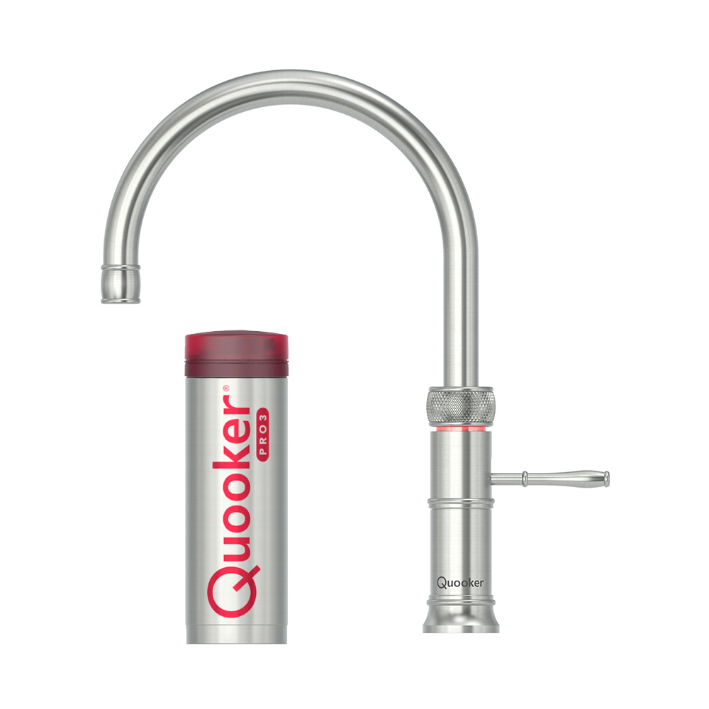 Quooker Classic Fusion Round – Rustfrit Stål Tilbud!