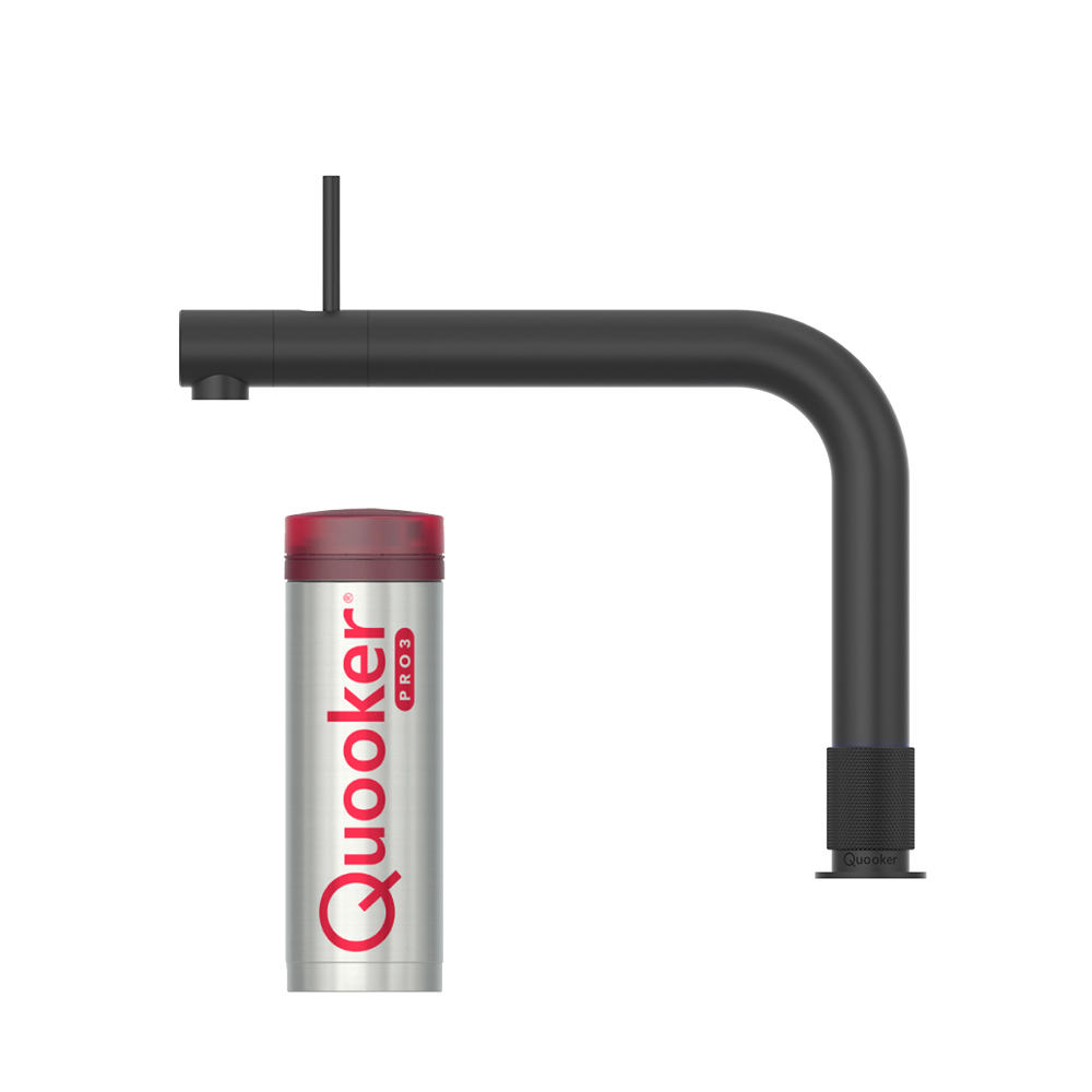 Quooker Front med Pro3 – Sort Vandhane Tilbud!