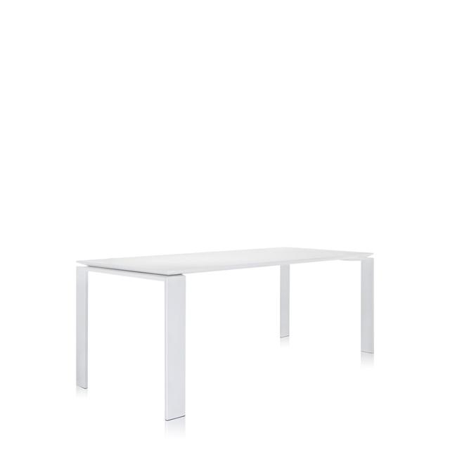 Kartell Four Havebord L190 – Elegant Hvidt Design til Haven