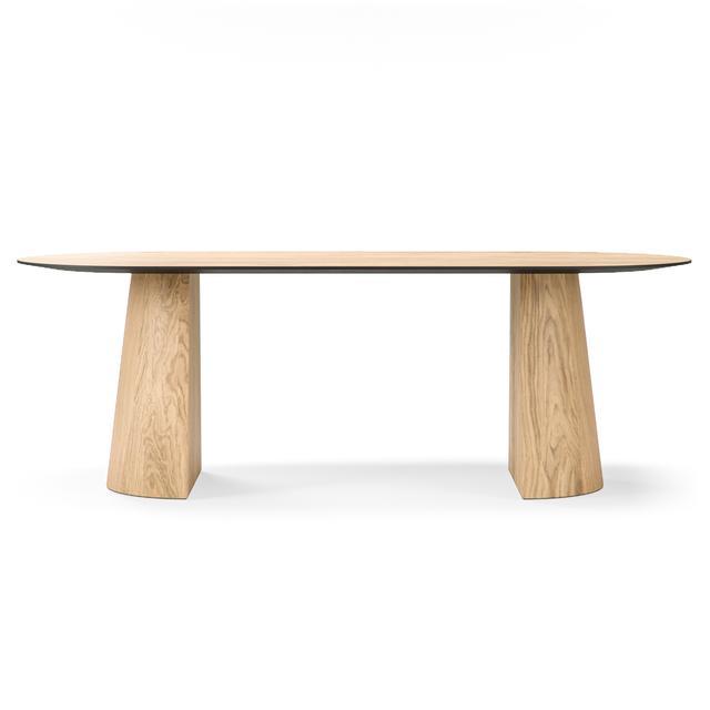 Decotique Social Spisebord 220 i Naturlig Eg – Fantastisk Tilbud!
