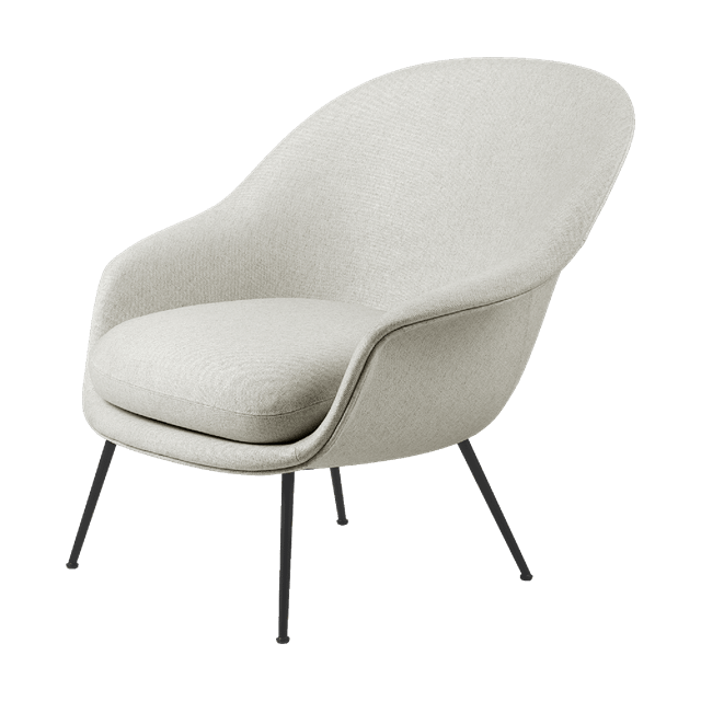 Gubi Bat Lænestol Plain 0026 – Skandinavisk Elegance Udsalg