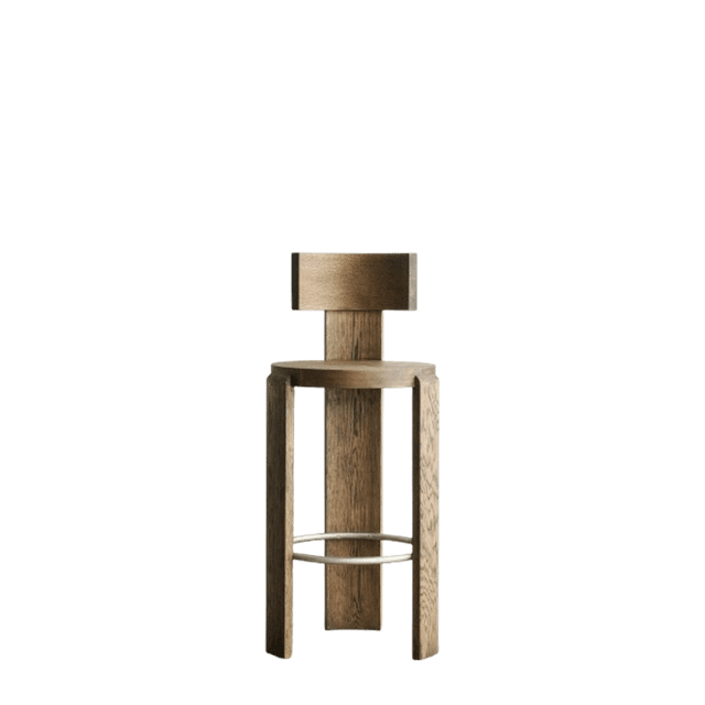 Louise Roe Spina Barstol i Røget Eg – Elegant Design