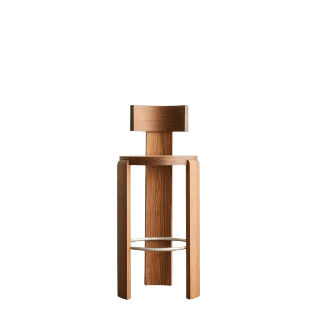 Louise Roe Spina Barstol i Fyrretræ – Tidløs Skønhed