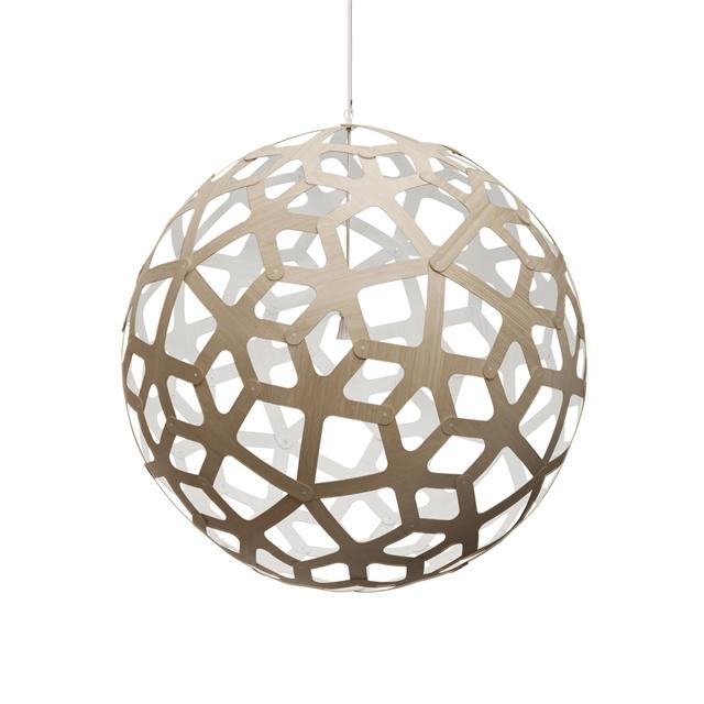 David Trubridge Coral Pendel Ø120 Hvid – Unik Designlampe