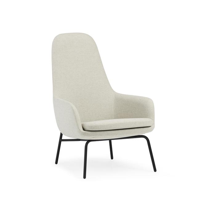 Normann Copenhagen Era Lænestol i Sort Stål – Elegant Design