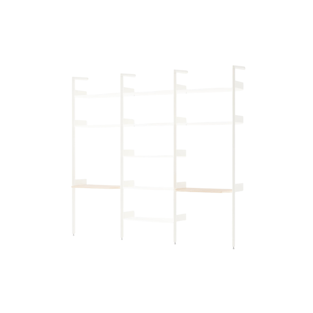 Elegant Rombe Reol med Alabaster Finish - Spar penge nu!