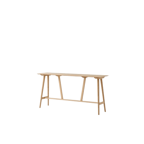 Elegant SK25 Konsolbord i Lakeret Eg – Stilfuld Indretning