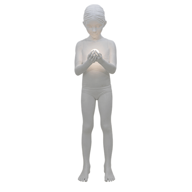 Seletti Inner Glow Gulvlampe – Unik Belysning til Dit Hjem