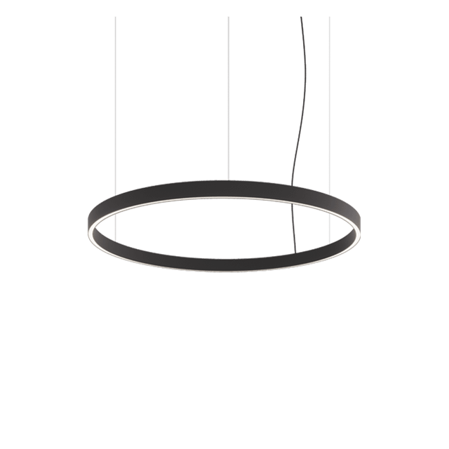 Intra Lighting Rynk SDI Pendel Ø75 Mat Sort - Moderne Belysning