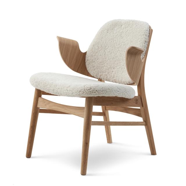 Eksklusiv Warm Nordic Gesture Lænestol i Moonlight Egetræ
