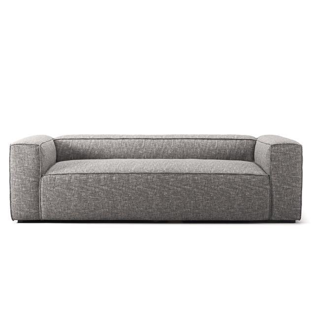 Elegant 2-Personers Sofa i Grå Marmor til Dit Hjem