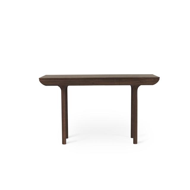 Elegant Rúna Skrivebord L130 i Olieret Valnød – Black Friday!