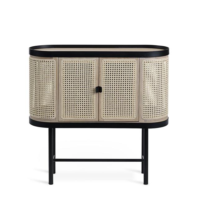 Elegant Be My Guest Barskab i Nordisk Stil med Flet