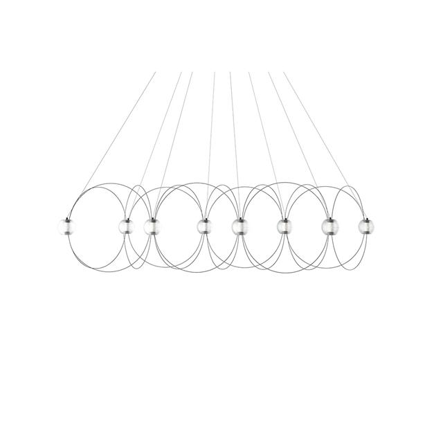 Elegant Sort Munari Pendel X8 – Stilfuld Belysning Tilbud