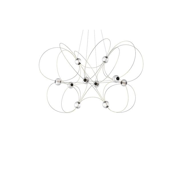 DCWéditions Munari Pendel X10 i Guld – Elegant Belysning