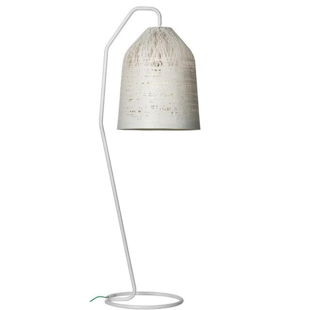 Karman Black Out Udendørs Gulvlampe – Elegant Hvid Belysning