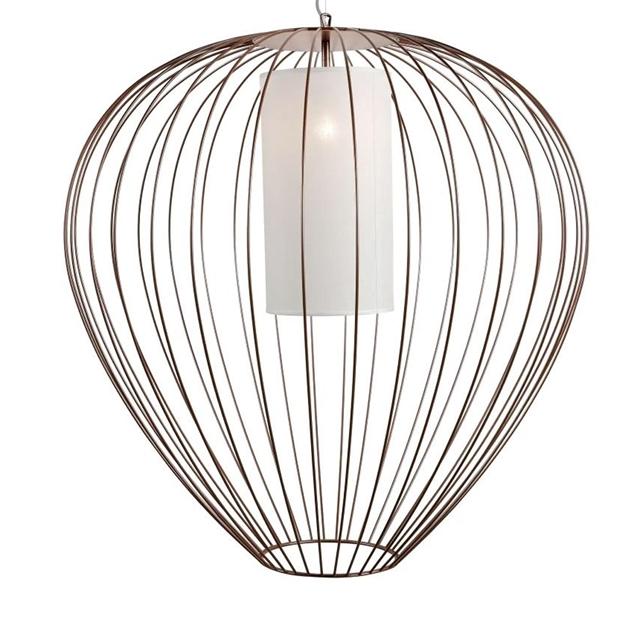 Karman Cell Udendørs Pendel Ø84 i Bronze – Stilfuld Belysning