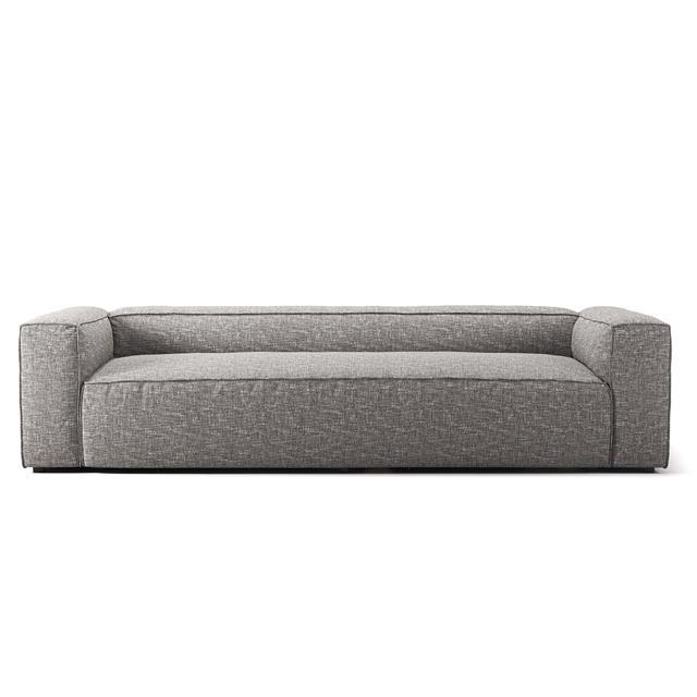 Decotique 3-Personers Sofa i Grå Marmor – Black Friday Tilbud!