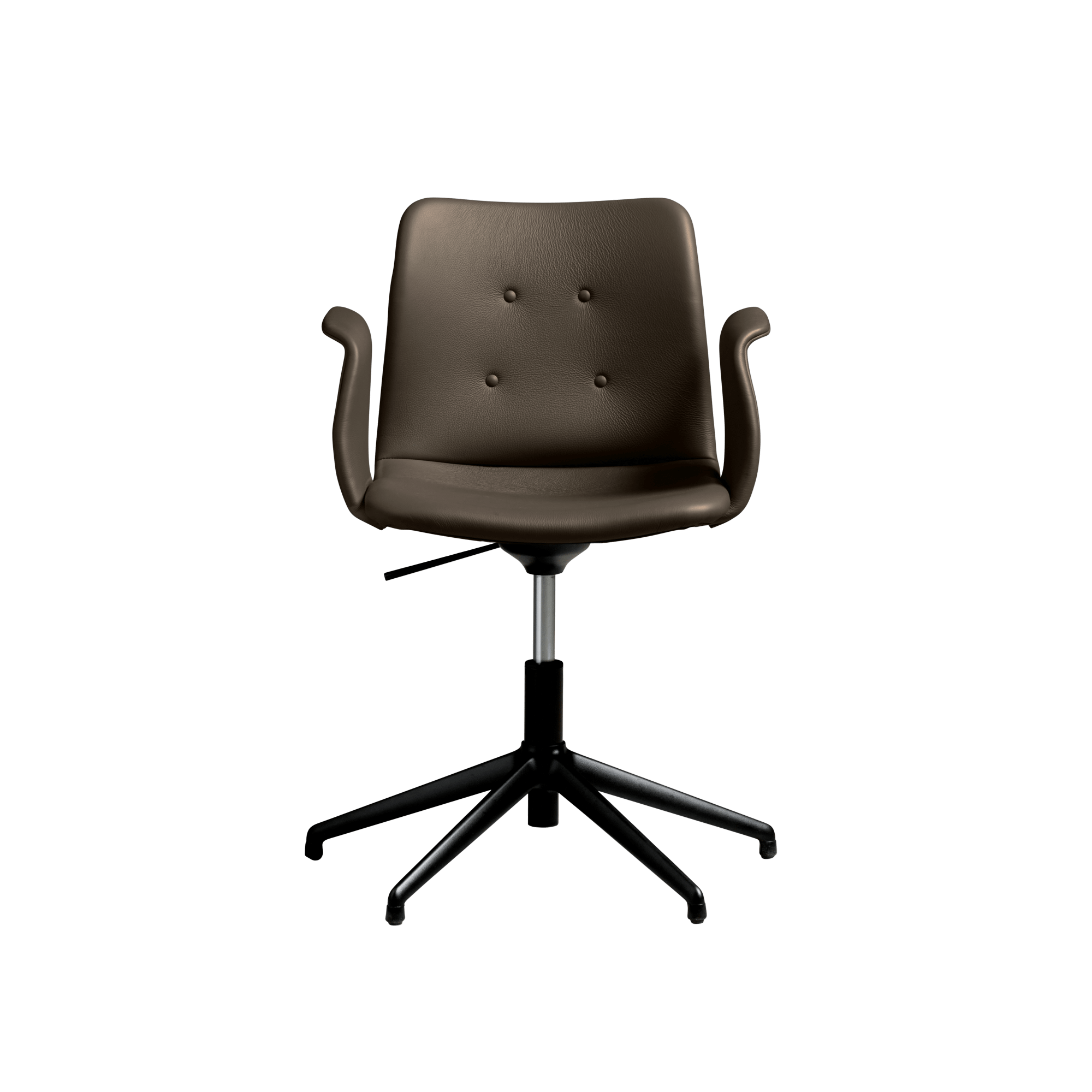 Elegant Drejestol i Sort fra Bent Hansen - Primum Design