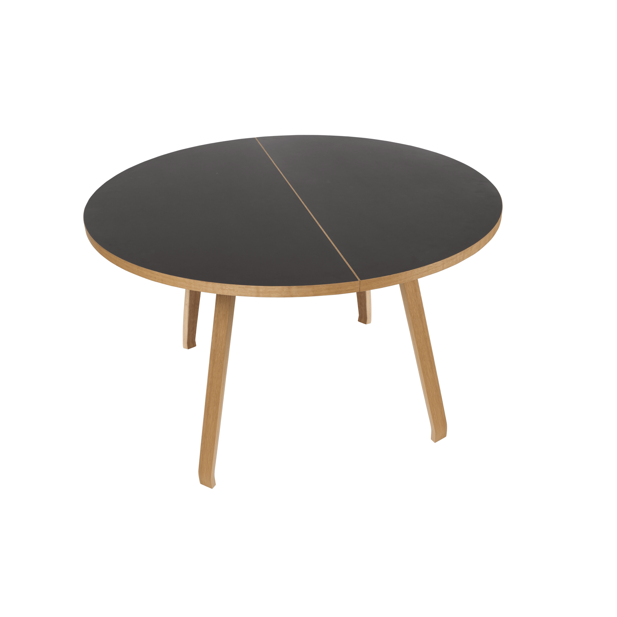 Bent Hansen Primum Spisebord i Sort Linoleum – Fantastisk Tilbud!