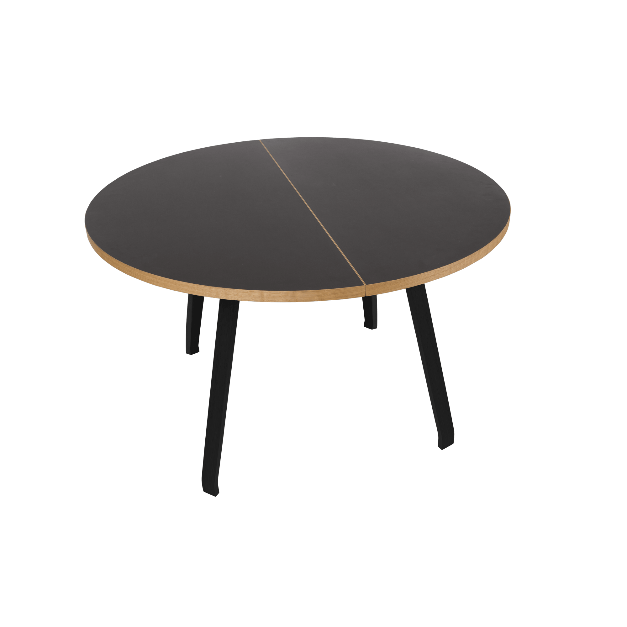Bent Hansen Primum Spisebord - Elegant Sort Linoleum