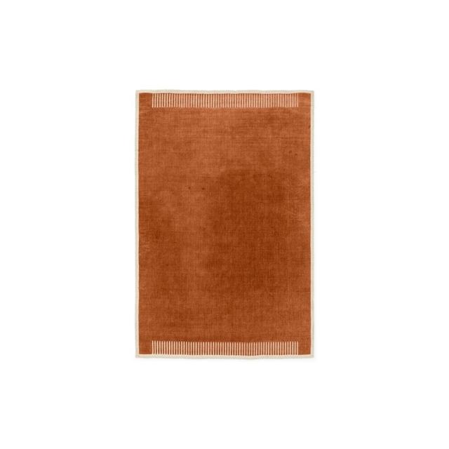 Audo Duomo Gulvtæppe 270x270 Terracotta Rød - Udsalg!