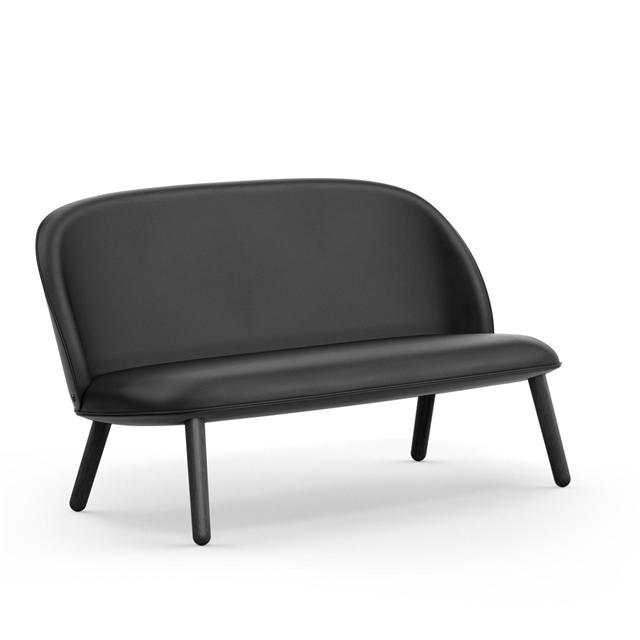 Normann Copenhagen Ace Sofa i Sort Læder – Elegant Design