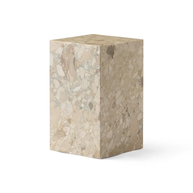Audo Plinth Sofabord i Kunis Breccia Marmor - Elegance til Dit Rum