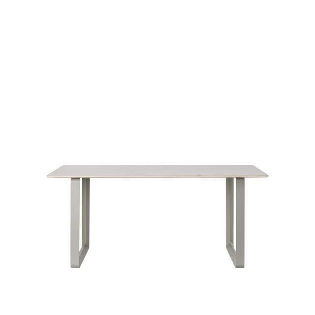 Muuto 70 70 Spisebord i Grå Linoleum – Moderne Elegance