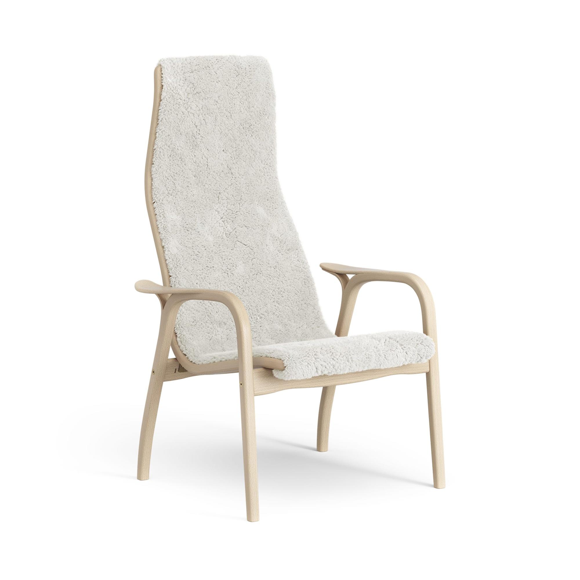Swedese Lamino Lænestol i Off White Fåreskind - Black Friday!