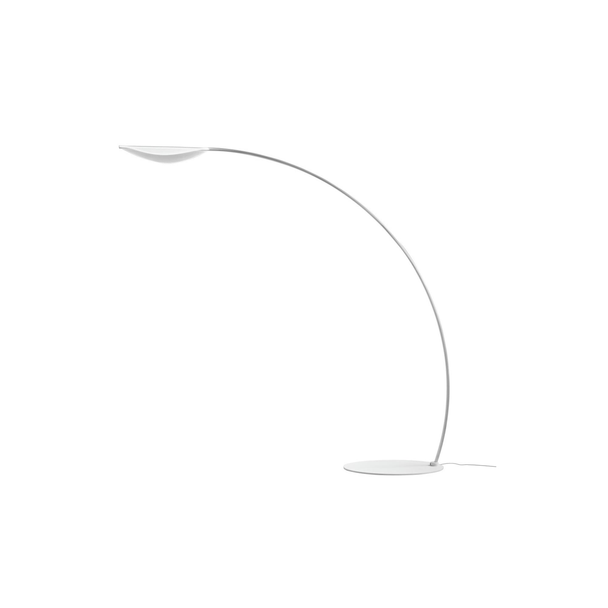 Stilnovo Diphy Gulvlampe i Hvid - Elegant Belysning Tilbud