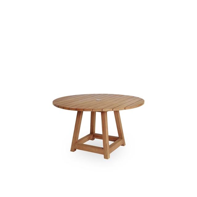 George Teak Havebord Ø120 cm – Bæredygtig Elegance