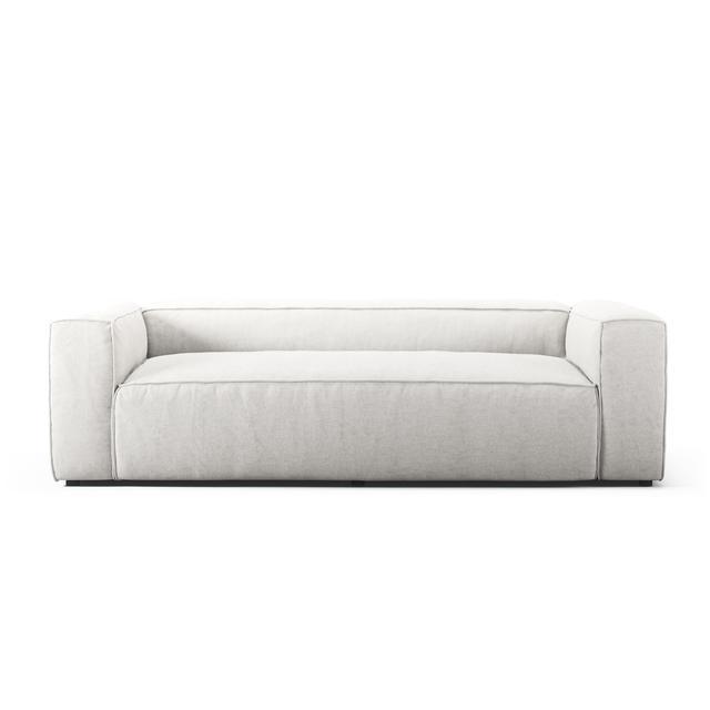 Decotique Grand 2-Personers Sofa i Moonwhite – Elegant Design