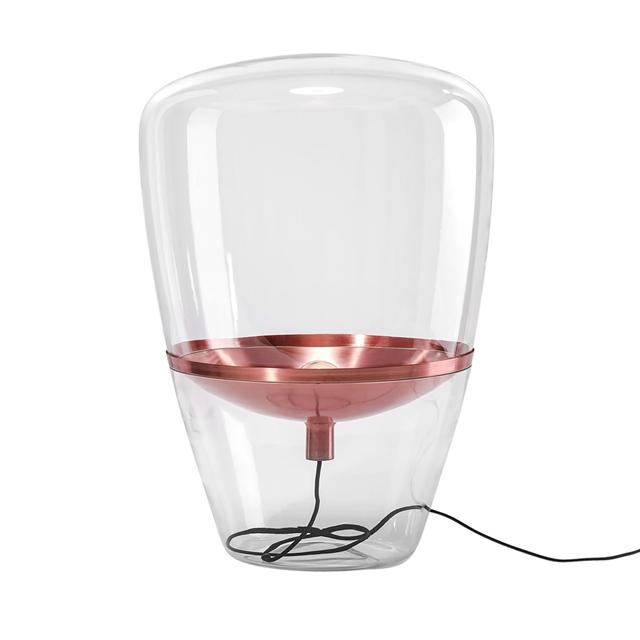 Brokis Balloons Gulvlampe i Glas og Kobber – Elegance!