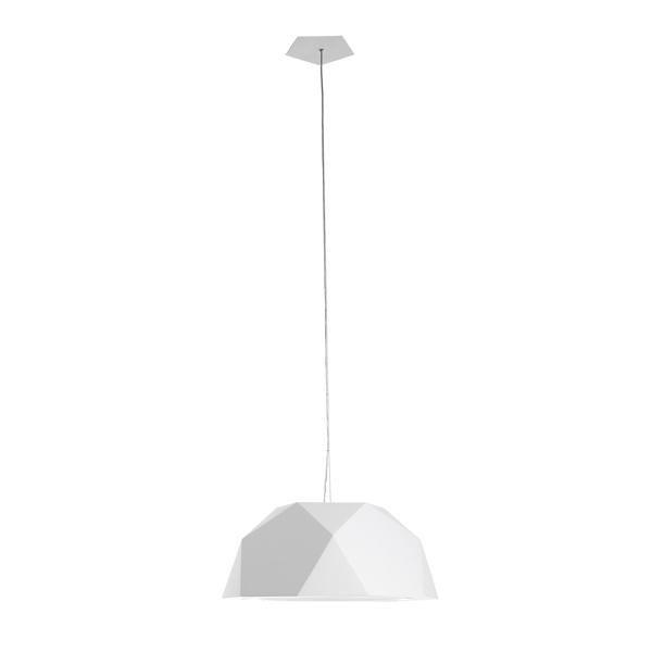 Fabbian Crio Pendel – Elegant Geometrisk Lampe i Hvid