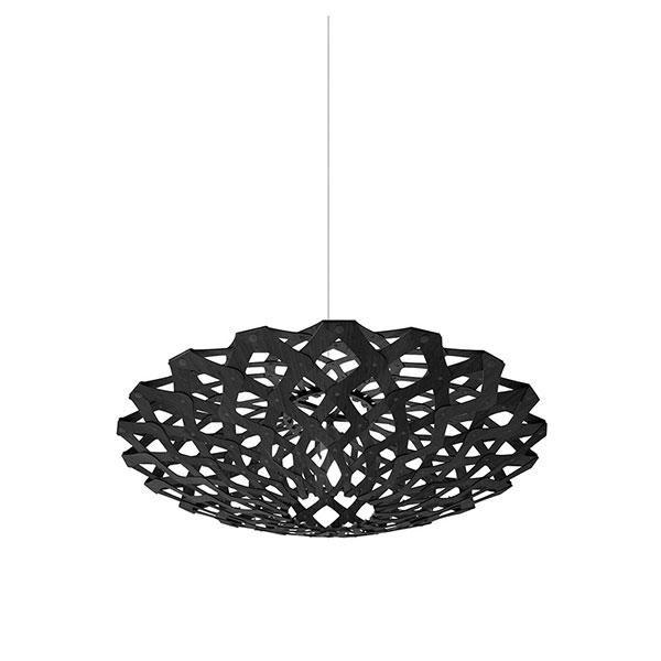 David Trubridge Flax Sort Pendel – Unik Belysningstilbud