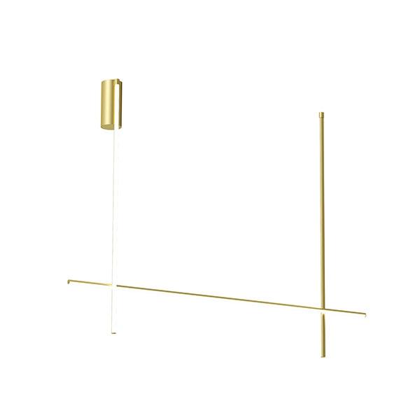 Flos Coordinates C2 Loftlampe i Guld - Elegant Designlampe