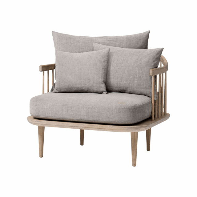 Elegant Tradition Fly SC1 Lænestol i Hvid Olieret Eg