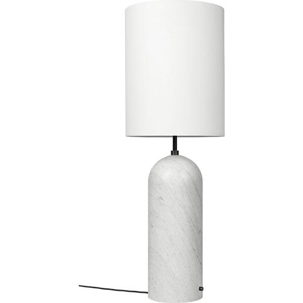 Elegant Gubi Gravity Gulvlampe i Hvid Marmor – Udsalg!