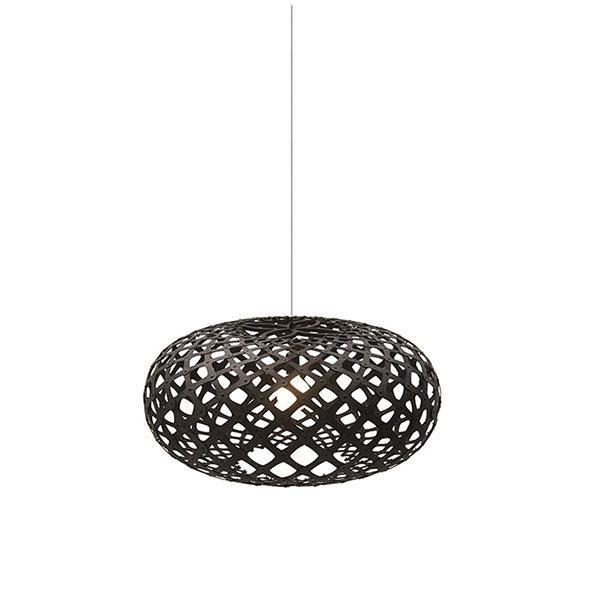 David Trubridge Kina Pendel Sort Ø80 - Elegant Design